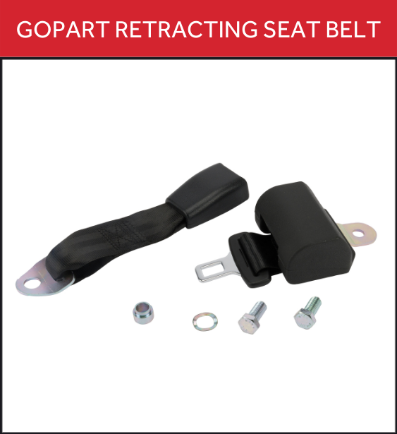 Retracting seat belt